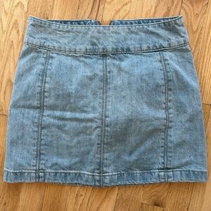 Denim skirt